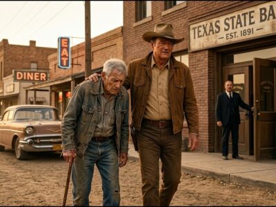 John Wayne Sat With A Broken Rancher In A Texas Diner 1958 — Then Walked To The Bank