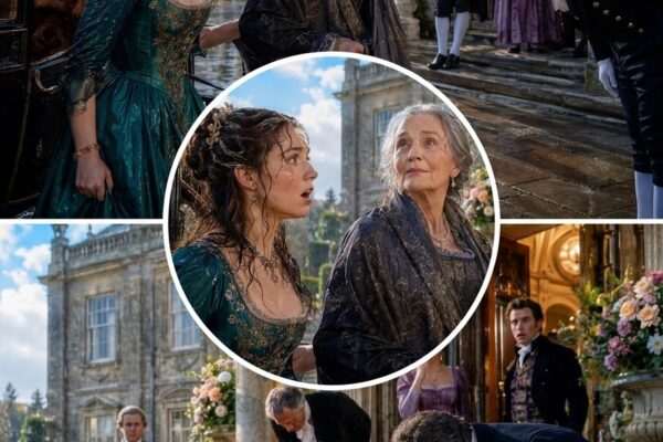 SHE OFFER HER CARRIAGE SEAT TO A STRANGER THEN DISCOVER THE WOMAN OWNED THE ESTATE SHE WAS VISITING