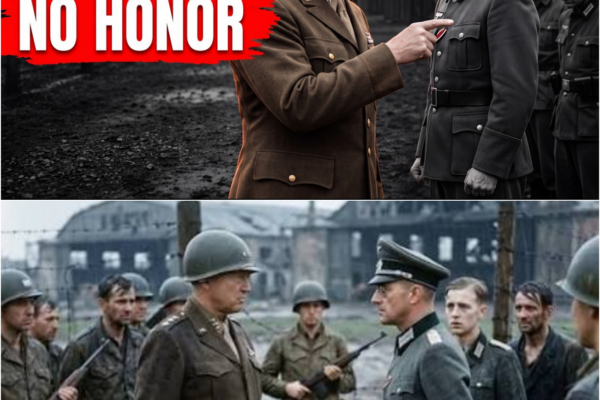 When a German Officer Demanded Respect, Patton’s Cold Response Silenced Every German Soldier