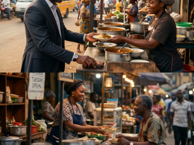 Billionaire Tested the Poor Food Vendor with His Wallet, She Made a Choice That Changed Everything