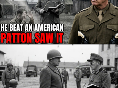 What Patton Did When a German Guard Beat an American POW in Front of Him