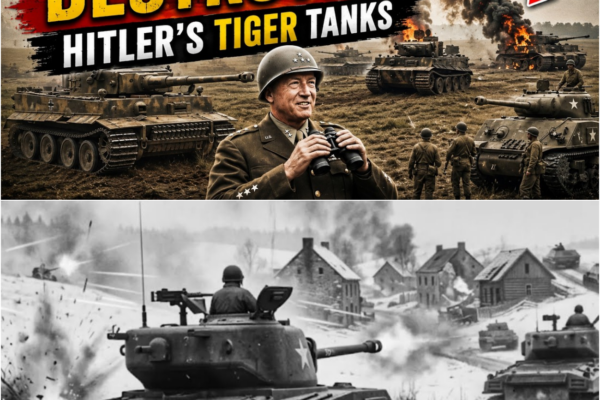 How Patton Turned Germany’s Deadliest Tiger Tanks Into Easy Targets