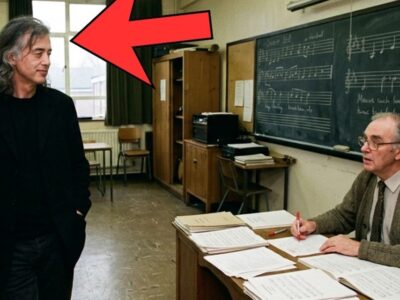 Jimmy Page Walked Into His Old School 30 Years Later — The Teacher Who Failed Him Was Still There D