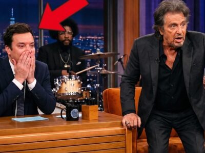 Jimmy Fallon IN TEARS When Al Pacino Suddenly Stands Up After Spotting This Face D
