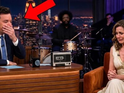 Jimmy Fallon IN TEARS When Celine Dion Suddenly Falls Silent After Hearing This Old Recording D