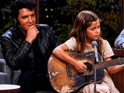 Elvis Presley Was Moved to Tears When a 7-Year-Old Played His Song on a Broken Guitar D