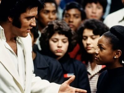 A 14-year-old black fan was insulted in line for the show — Elvis heard her, stopped everything D