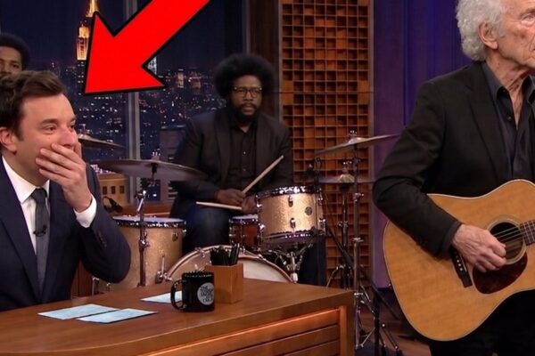 Jimmy Fallon IN TEARS When Bob Dylan Suddenly Stops Playing After Spotting This Old Woman D