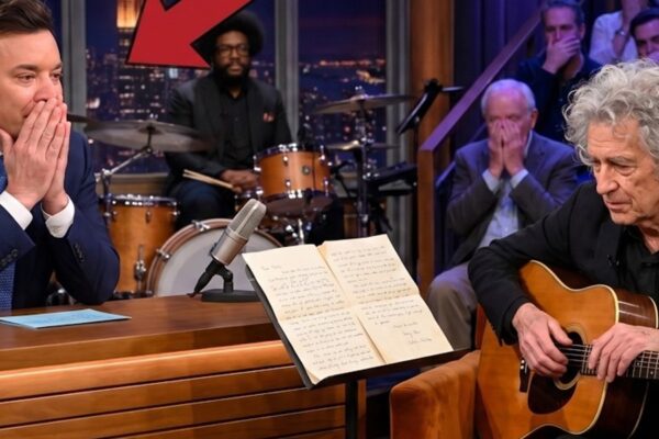 Jimmy Fallon IN TEARS When Bob Dylan Suddenly Stops Playing After Reading This Letter D