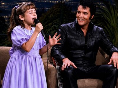 Elvis Presley Broke Down When an Autistic Girl Played “Samba Pa Ti” — Johnny Carson Went Silent D