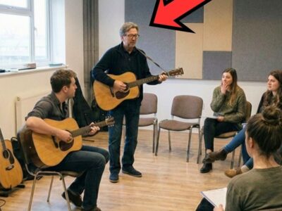 He Joined Her Class on a Whim — She Had No Idea It Was ERIC CLAPTON D