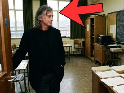 Jimmy Page Walked Into His Old School 30 Years Later — The Teacher Who Failed Him Was Still There D