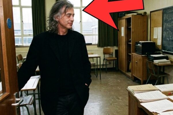 Jimmy Page Walked Into His Old School 30 Years Later — The Teacher Who Failed Him Was Still There D