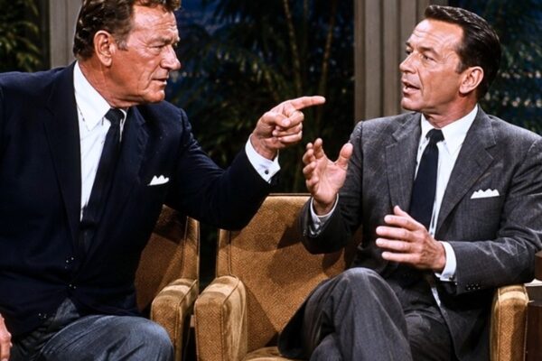 John Wayne Asked Frank Sinatra to Be Quiet Three Times On Live TV — But His Response Was Unacceptabl D