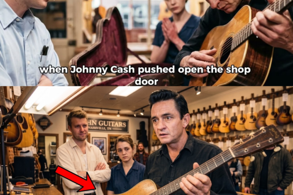 Johnny Cash Heard “This Junk Is Worth 50$ ” in a Guitar Shop — That Guitar Was a Fortune JJ