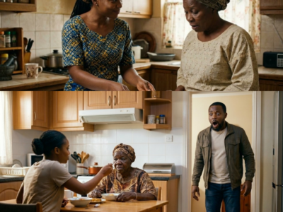 She Cooked for the Old Woman Nobody Visited — The Old Woman’s Son Changed Her Life Forever