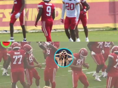 When Gridiron Grit Meets Pop Royalty: Travis Kelce’s Viral “Opalite” Dance Proves the Power of Unapologetic Joy at Chiefs Training Camp