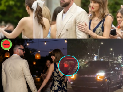 A Cinematic Midnight Escape: Taylor Swift and Travis Kelce’s Romantic Departure from an Exclusive London Wedding