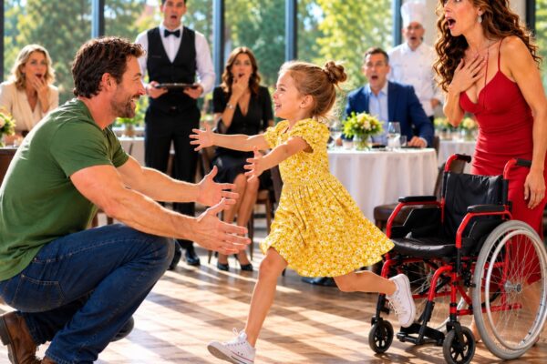 The Female Billionaire Froze as Her Paralyzed Daughter Ran to a Single Dad—A Hidden Navy SEAL