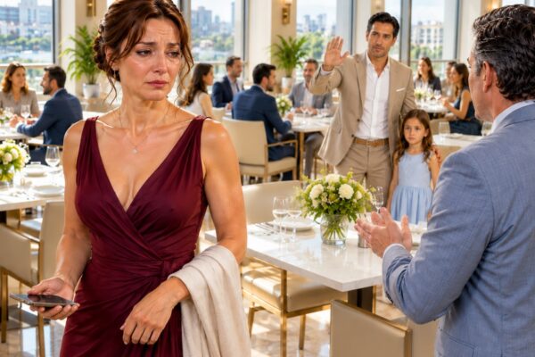 Lonely Female Billionaire CEO Can’t Get a Birthday Table — Then a Single Dad Stand Up and Wave