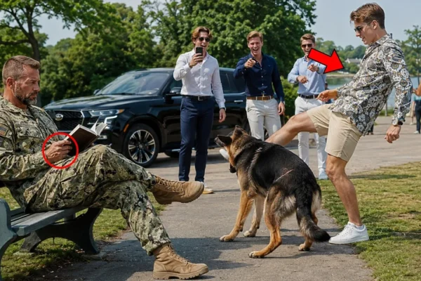 Spoiled Rich Kids Attacked a Quiet Veteran’s Dog—Unaware He Was a Lethal Navy SEAL Captain