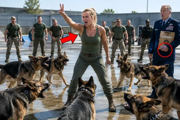 Seven Military Dogs Refused Every Handler — Until a Young Woman Said His Name
