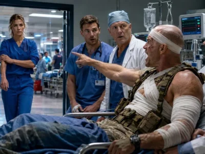 “I Only Accept Operator PHANTOM,” Said the Wounded Admiral, Pointing at the Nurse Entering the Room