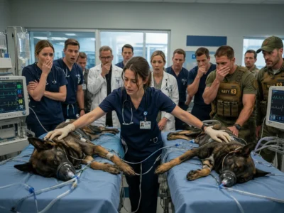 7 Doctors Gave Up on 2 Rare Military K9s — Until the Nurse Used a Secret Military Technique