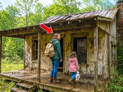 Stranded With Her Daughter in a Storm, She Stumbled Upon an Old Railroad House — Everything Changed