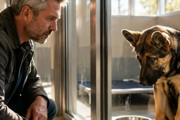A Former Navy SEAL Wanted a Simple Dog—But the Shelter Begged Him to Meet a Grieving German Shepherd