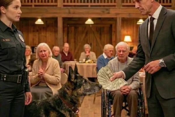 He Challenged a Female Officer K9 Partner for $250,000—What Her Dog Did Saved an Entire Nursing Home