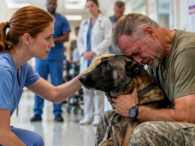 Retired Marine Hadn’t Spoken in Days and Faced the Wall — Until the Nurse Brought Back His Dog