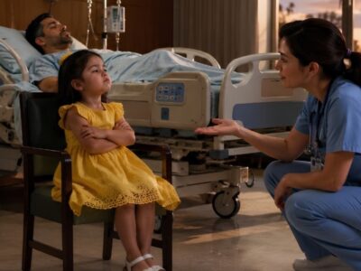 The Maid’s Toddler Refused to Leave the Billionaire’s Hospital Room… Then Doctors Discovered Why.