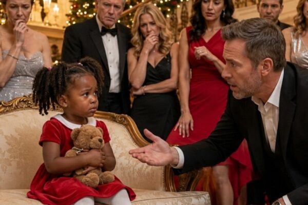 I’m Waiting for My Mom…” the Maid’s Toddler Said on Christmas — The Billionaire Couldn’t Believe