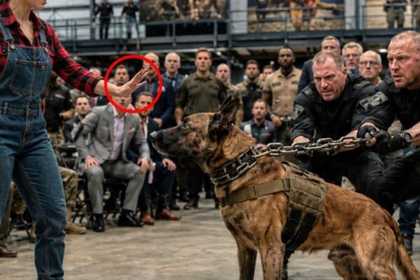 SEAL’s Daughter Walked Into a Retired K9 Auction Alone — The Dogs Froze When She Said Her Dad’s Name