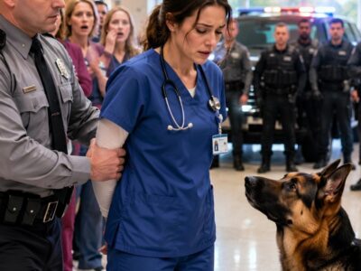 They called her “just a rotating Nurse”—until the task force and K9 arrived and demanded her release