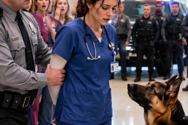 They called her “just a rotating Nurse”—until the task force and K9 arrived and demanded her release