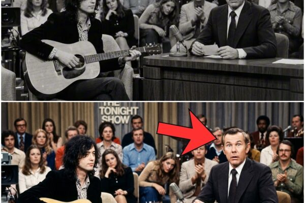 Jimmy Page Heard the Host’s Joke from Backstage — What He Did Next Left Johnny Carson Speechless D