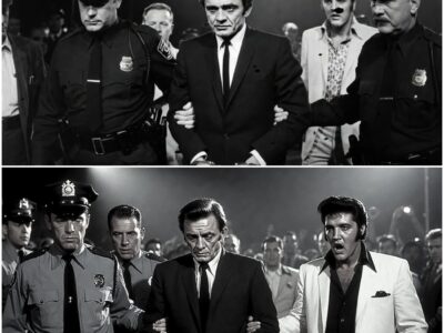 Johnny Cash Was Led Away in Handcuffs — Then Elvis Stepped Forward and Said THIS D