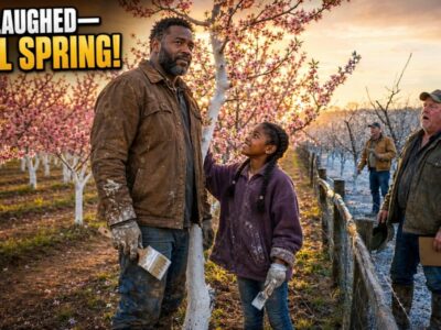 They Laughed When a Single Dad Painted 211 Peach Trees White—Then Spring Came JJ