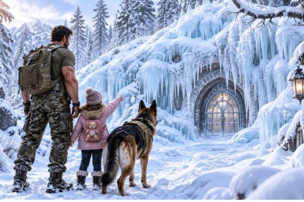 “Dad, It’s Frozen!” Divorced Navy SEAL Lost Everything—Then His K9 Found $180M Beneath Frozen House