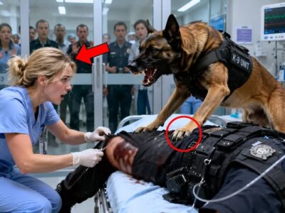 They Left the Nurse Alone with an Aggressive Service K9—What Happened Next Left Everyone Speechl