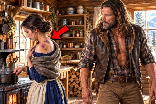 “You’re Only Here to Cook,” the Gruff Mountain Man Said — Until the Bruises on Her Back Told the…