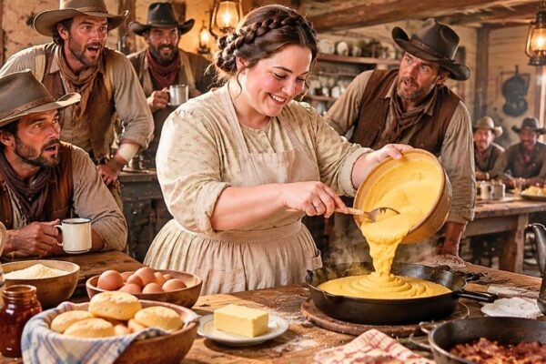 Cowboys Mocked Her Cooking—Until Her Forgotten Frontier Recipe Had Them Begging for More