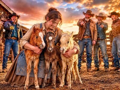 She Bought Three Foals Nobody Wanted for $3—Then the Whole Town Learned Her Reason