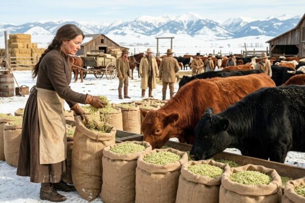 She Bought 60 Sacks of “Ruined” Oats for $15 — By Spring, All 29 Cattle Were Still Alive