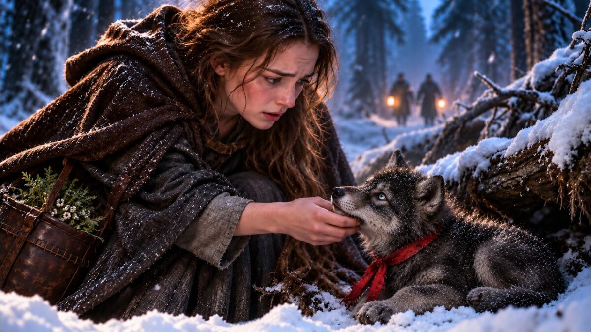 She Rescued a Wolf Pup Marked for Death—Unaware He Was the Alpha King’s Banished Heir
