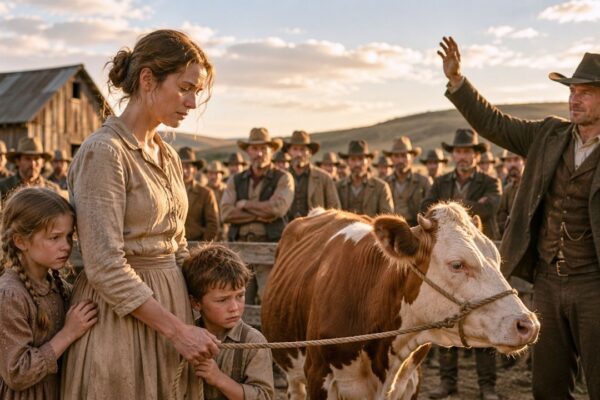 A Widow Sold Her Last Cow to Feed Her Children—But the Cowboy Who Bought Her Changed Their Lives