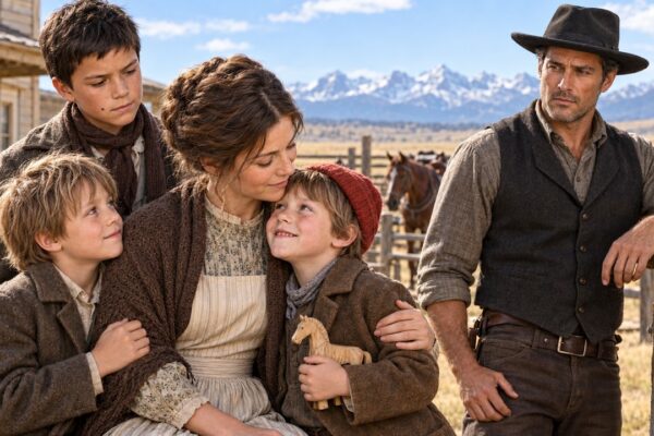 A Widowed Rancher Sent for a Bride to Raise His Three Boys—He Never Expected to Fall for Her Himself