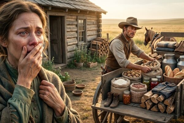 “My Children Haven’t Eaten Today,” She Said. The Rancher Filled an Entire Wagon